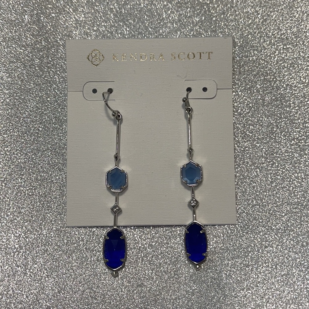 Kendra Scott Mary Gene Earrings (blue)